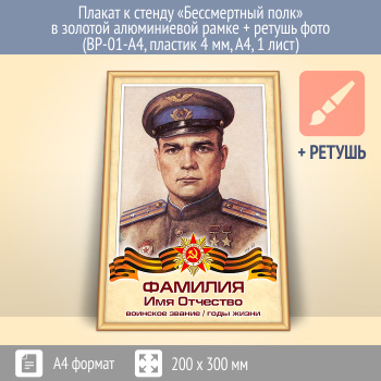 ������ � ������ ������������ ���� � ������� (�������) ����������� ����� + ������ ���� (BP-01-A4, ������� 4 ��, �4, 1 ����)