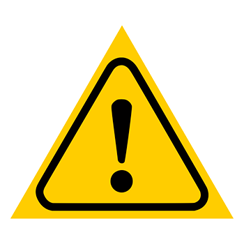 Знак «Карантин», Q13.4 (металл, сторона 150 мм)