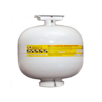 Модуль порошкового пожаротушения МПП «Буран-8 У» универсальный