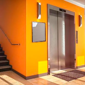 Антивандальный стенд (лифтборд), A2 (450х630 мм)